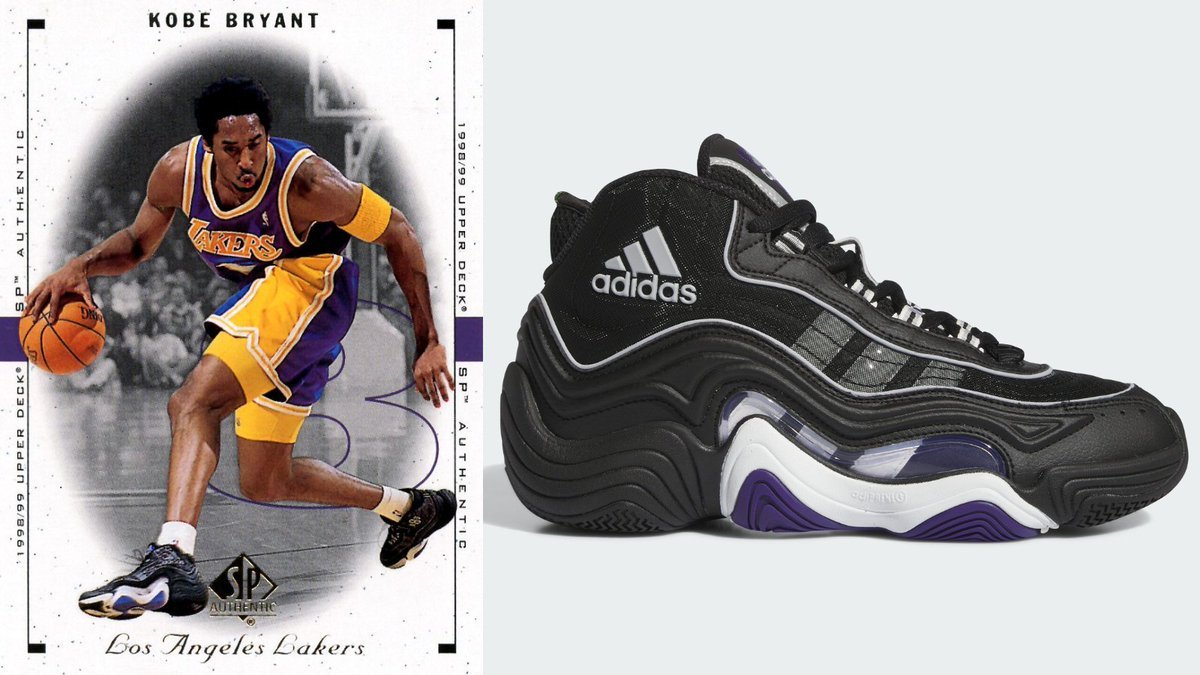 LIVE via BSTN 🟣⚫️ adidas Crazy 98 'Lakers Away' => bit.ly/3WfpUUr