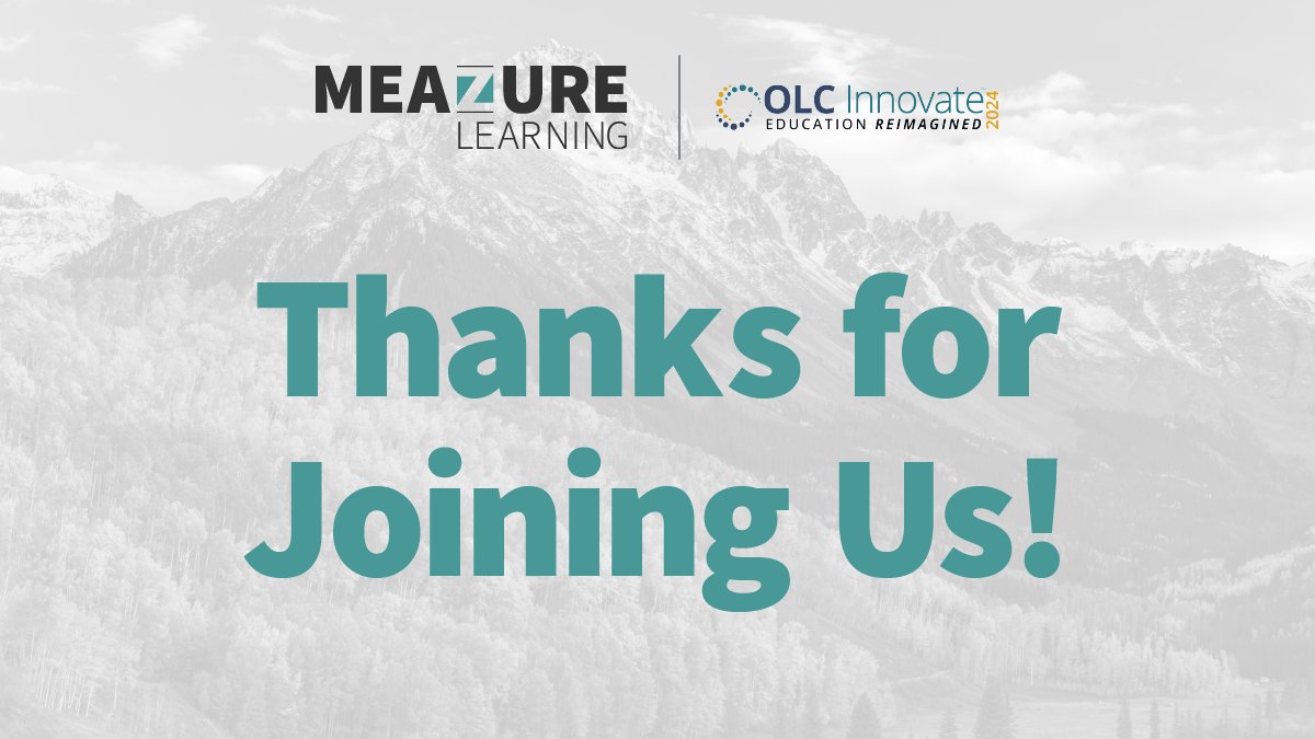 After many great sessions and workshops, #OLCInnovate has come to a close. If you attended the conference, let us know what your favorite session was!