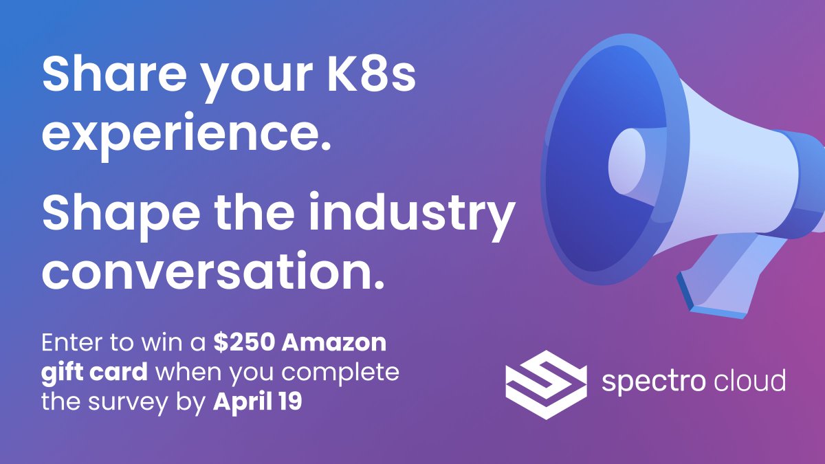 One week left to contribute to our State of Production #Kubernetes 2024 research! Share your experience with K8s in production and help shape the industry conversation. Don't forget to collect your gift card after completing the survey 😉 Link here 👉hubs.la/Q02sL2P-0