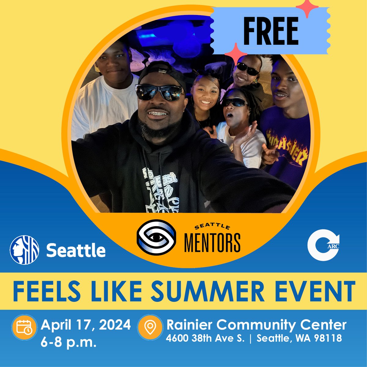 Seattle youth & young adults ages 13-24, join us on Wednesday, April 17 at Rainier Community Center for FREE food trucks, fun activities, & an opportunity to learn about great employment opportunities and programs this summer and fall! #SeattleMentors parkways.seattle.gov/2024/04/04/fre…