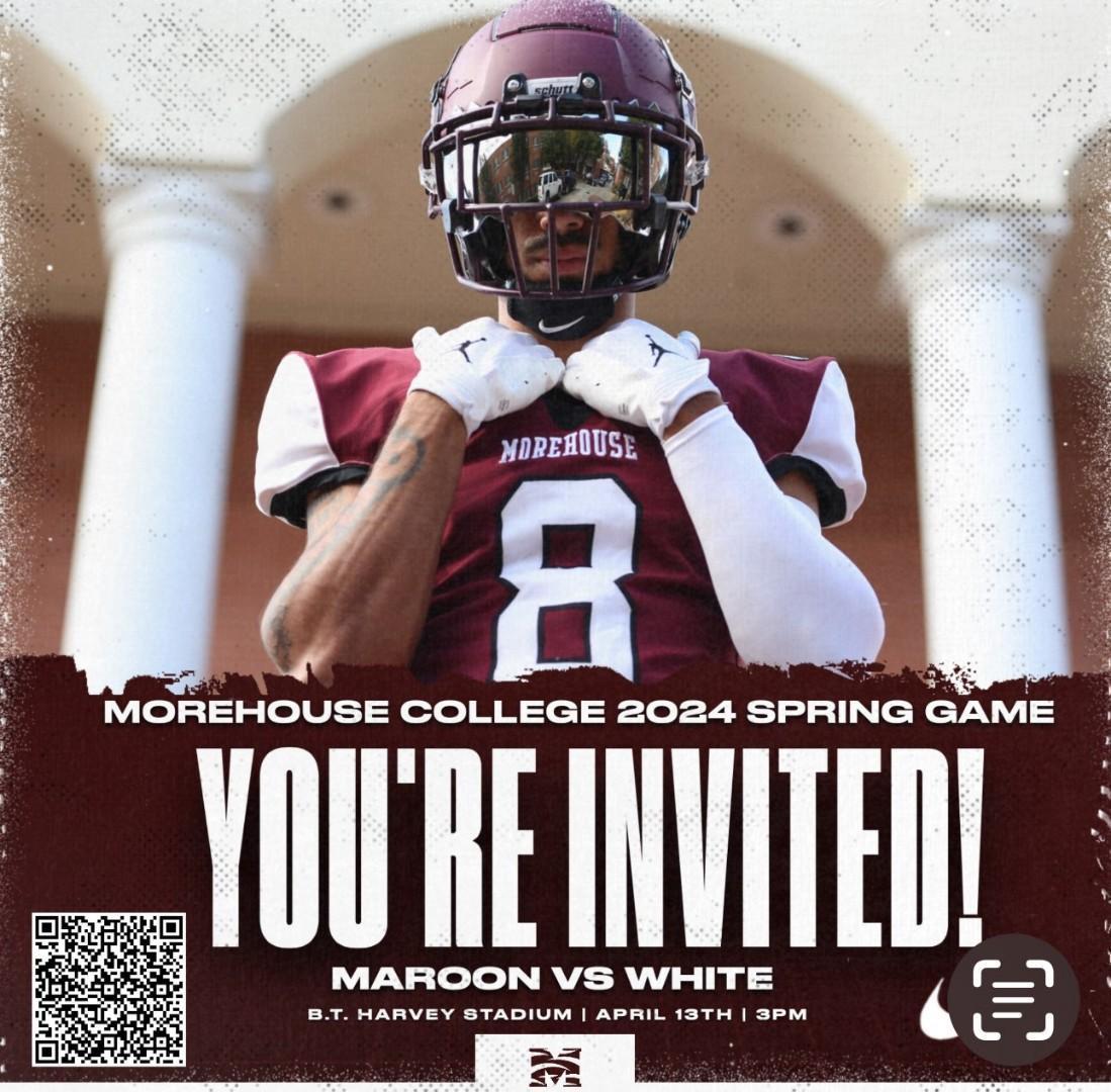 Get ready, Maroon Tigers! 🏈 Our first spring game is just around the corner, and we're excited to showcase our talent on the field. Mark your calendars and join us on Saturday, April 13, 2024, at 3:00 PM in B.T. Harvey Stadium for an exciting game day experience!