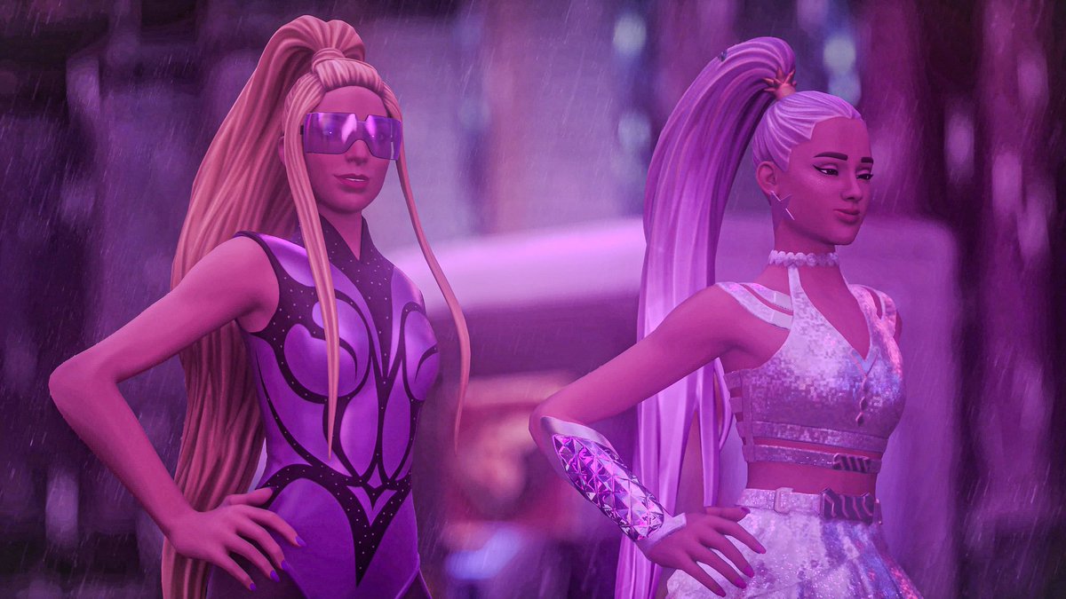 'Hands up to the sky
I'll be your galaxy
I'm about to fly
Rain on me(...)'

🌌 ARIANA AND LADY GAGA 🌌

 #FortniteChapter5Season2 #ArianaGrande #RainOnMe #Fortnite #GagaFortography #Fortography