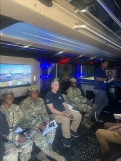 Great day for a National Medal of Honor Museum Bus Tour stop at the @FtwAviation to support Navy Week Fort Worth. More than 100 people visited the bus to learn more about the National Medal of Honor Museum which opens on National Medal of Honor Day, March 25, 2025.