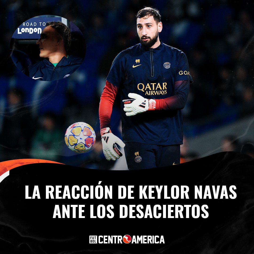 😠 bit.ly/3vOMmsx El italiano fue uno de los auspiciadores de la derrota ante el FC Barcelona. La reacción de Keylor lo dijo todo...