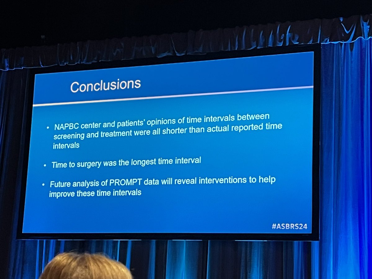 Differences in perceptions of time to treatment amongst @AmCollSurgeons #NAPBC members vs actual time to treatment by @DThompson2021 @ASBrS @RichardBleicher #ASBrS24