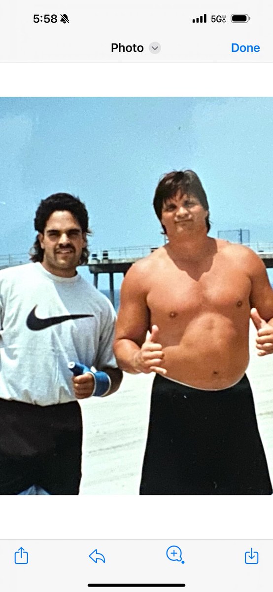 .@Dodgers training day with Mike Piazza..Hermosa Beach. Circa ‘95. #BaldysBreakdowns