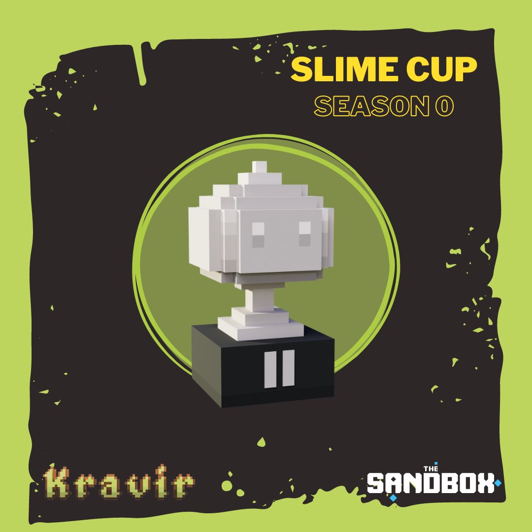 Silver Slime Trophy For those who shine brightly but just fall short of the gold, the silver slime trophy honors impressive achievements and remarkable talent. #TSBBuildersChallenge #goblingirl #gamedev #metaverse #slimecup #kravir