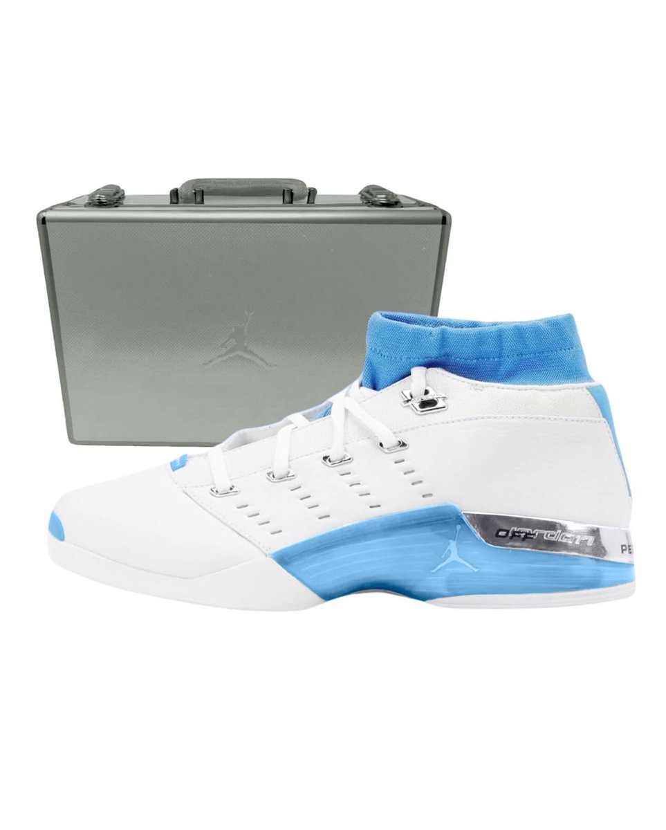 The Air Jordan 17 Low “University Blue” Returns August 28th 💎 bit.ly/4boa5Q6