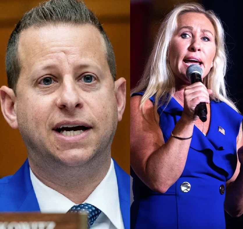 BREAKING: Democratic star Congressman Jared Moskowitz hilariously mocks MAGA Congresswoman Marjorie Taylor Greene for her doomed efforts to oust her party's own Speaker Mike Johnson. This is guaranteed to infuriate the Trumpers... 'I mean, Marjorie Taylor Greene doesn’t have…