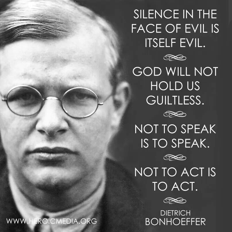 @olex_scherba Vance, Johnson and others are posers and self-interested, power-hungry grifters. Real Christians are like theologian Dietrich Bonhoeffer who stood up to evil and was hanged for opposing Hitler.