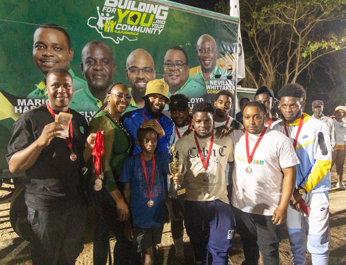 Congratulations to Cowitchcane FC for their victory in the Juliet Holness Divisional Gordon Town Football Championship. It is always a pleasure to witness the culmination of hard work, determination, and a love for sports. (1/3)