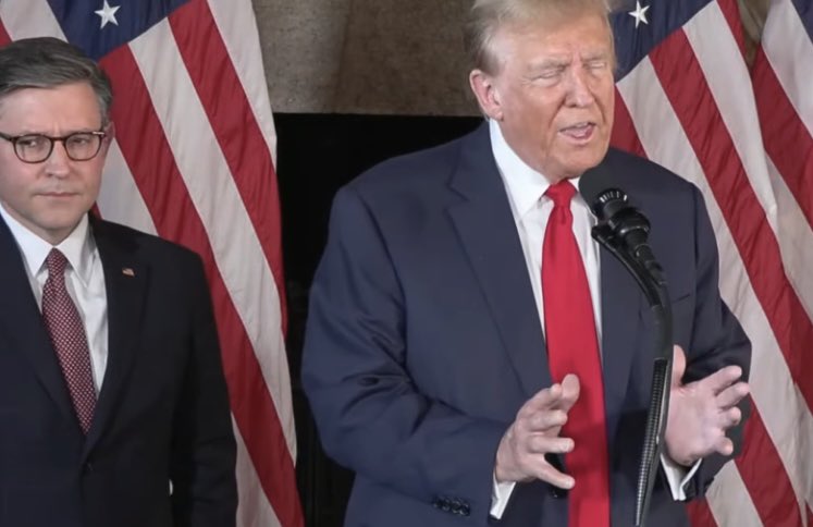 Trump’s “press conference” with sidekick MAGA Mike was pathetic—who agrees? Read about it: dworkinsubstack.com/p/trump-and-mi…