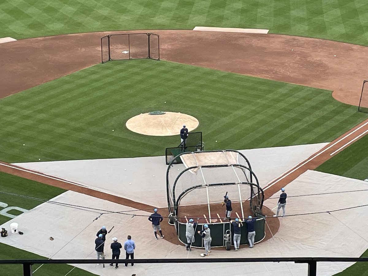 Hear me out - put QR codes on the guys’ caps during BP so those of us in the cheap seats know who the fuck is up.🤷🏻‍♀️