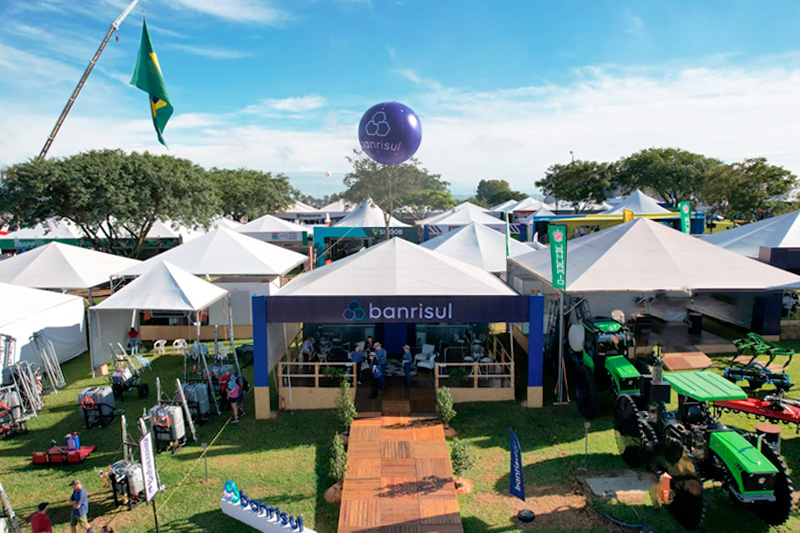 Banrisul alcança R$ 55 milhões em negócios na 22ª Expoagro Afubra. Leia mais: bit.ly/4aG1yqL