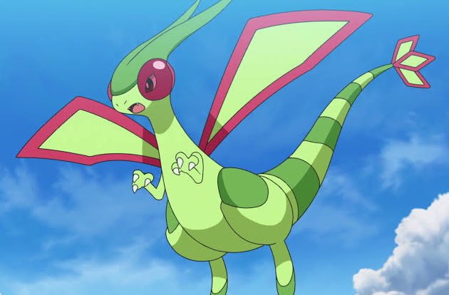 flygon solo open mouth outdoors sky tongue day fang  illustration images