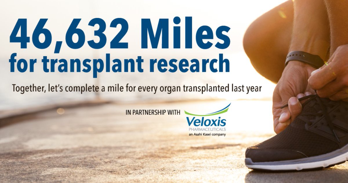bit.ly/AST2024Race 46,632 miles - one for every transplant in 2023! We've extended our early bird registration until MONDAY! Transplant Community can sign up for just $15! #TransplantTwitter