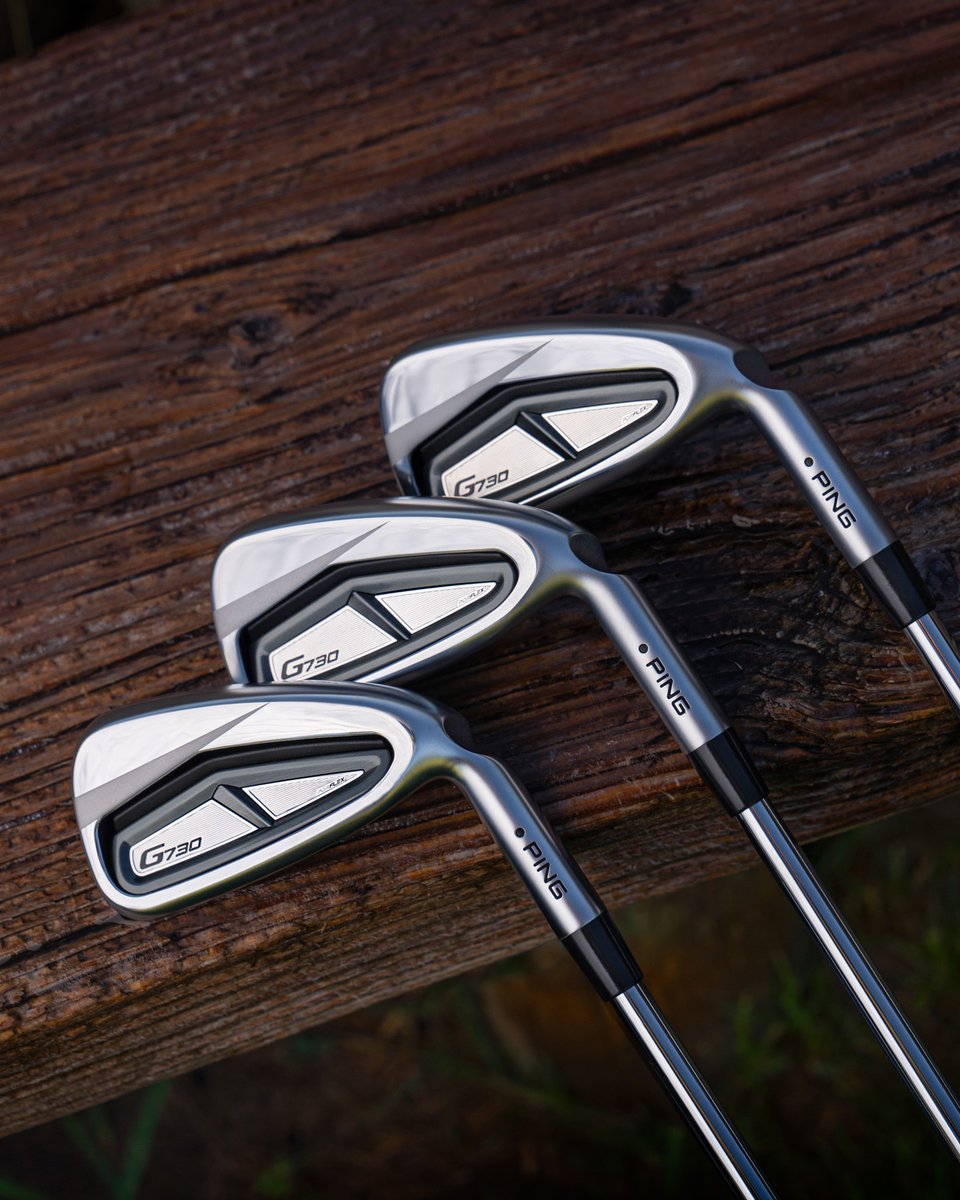 Distance to fit your game 👉 bit.ly/4apu8wM . Now available to order ✔ Which ones right for you? 👇 #G730 ➡️ The most forgiving, easy-to-hit iron in PING's line-up. #i530 ➡️ More distance with precision and control in a players-style iron.
