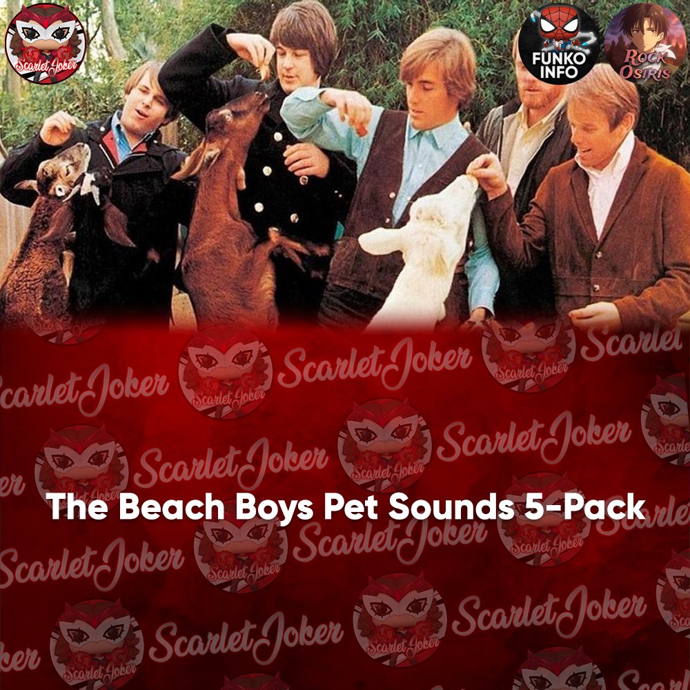 Coming Soon - The Beach Boys 5-Pack!
AS ALWAYS, THIS IS EARLY INFORMATION AND THINGS MAY CHANGE! NOTHING IS OFFICIAL UNTIL CONFIRMED!
#Funko #FunkoPop #TheBeachBoys