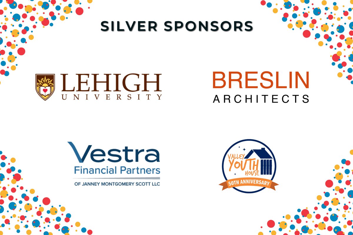 Thank you to our MANY Celebration Dinner Silver Sponsors– <a href="/BSICorporate/">BSI Corporate Benefits</a>, <a href="/EdBusinessSys/">EdwardsBusinessSys</a>, Wind Gap Electric, <a href="/PremierEnv_MK/">Premier Environments</a>, Portnoff Law Associates, <a href="/LehighUniversi/">Lehigh University</a>, Breslin Architects, Vestra Financial Partners, <a href="/VYHouse/">Valley Youth House</a>...