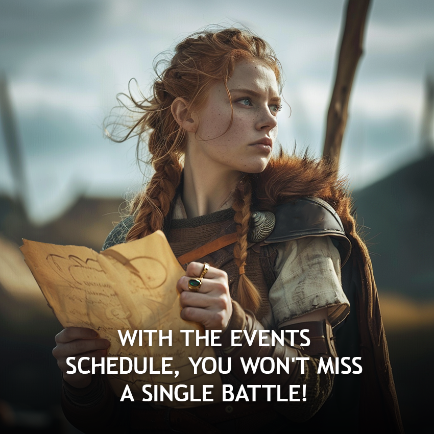 vikings_game's tweet photo. 🏆Competitions:
Clans Battle — April 8
Mini Asgard — April 10
Kingdoms Battle: Fury — from April 12 to April 13
Mini Asgard — April 14

⚔️Invaders:
Khazar — from April 8 to April 14
Wild Boar — from April 10 to April 16
Canis — from April 11 to April 14
Gepid — from April 11 to April 17
Uber Invader Chiefs — April 11

👻Ghosts:
Helheim Warrior — from April 8 to April 14
Twilight Fox — from April 11 to April 17
Plague Raven — from April 11 to April 14
Supreme Fox — from April 8 to April 10
Supreme Ursus — from April 8 to April 10
Supreme Raven — from April 8 to April 10