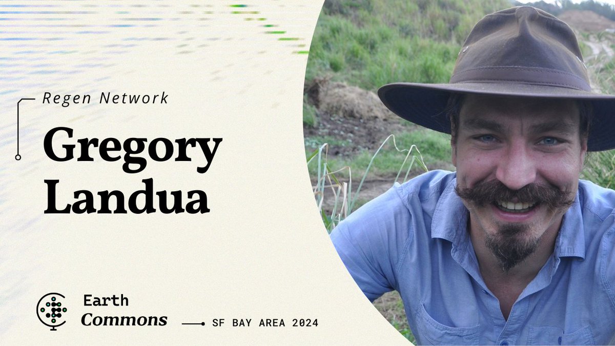 How can blockchain empower ecological assets and transparency in environmental initiatives? 🌍🔧 Join @gregory_landua of @regen_network at #ECBerkeley to learn how technology can create sustainable systems for our planet. 👉 April 13-14, San Francisco: lu.ma/ECSF2024
