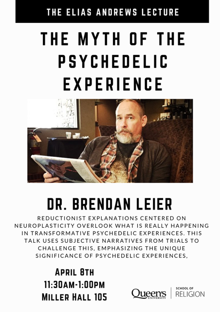 Join us for the Elias Andrews lecture as Dr. Leier  explores how we can go beyond the overly cognitive, belief-focused, and generally thinky metric of "mystical experience" in psychedelics, instead modelling other experiences that could be deemed somatic, energetic and spiritual.