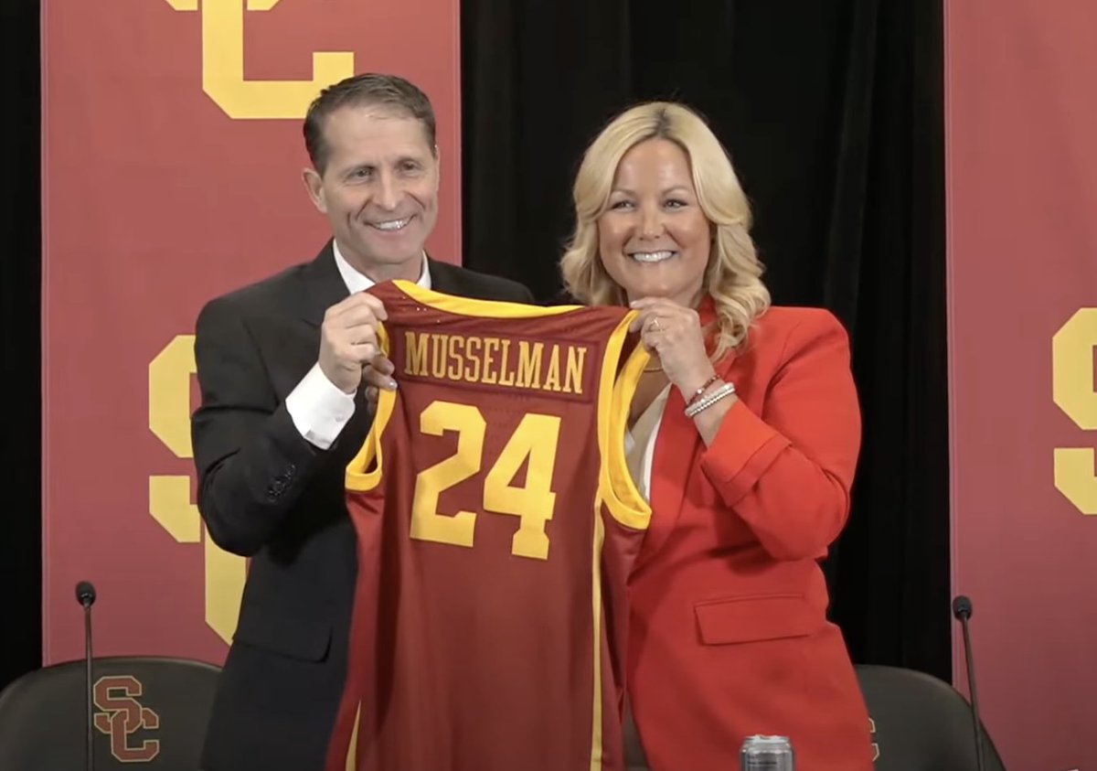 USC AD Jen Cohen officially welcomes the Trojans' 24th men's basketball coach: Eric Musselman