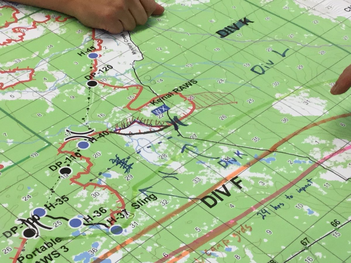 Still reading a paper road map? We aren’t one to judge! Knowing how to read a map is 🔑 to our 🔥 success. We use maps to pinpoint fire locations, plan safe access routes, and mark off areas we've already been. 🏆 #NationalReadARoadMapDay