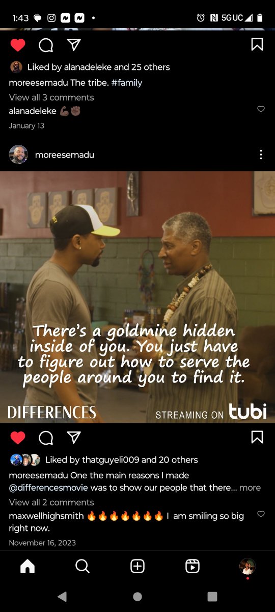 This is a screenshot of a movie I'm in in TUBI. Movie title? 'Differences' The message of the movie is powerful. Below is just one part. Enjoy!!!