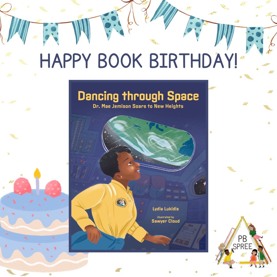 Congratulations @LydiaLukidis for your latest book: DANCING THROUGH SPACE