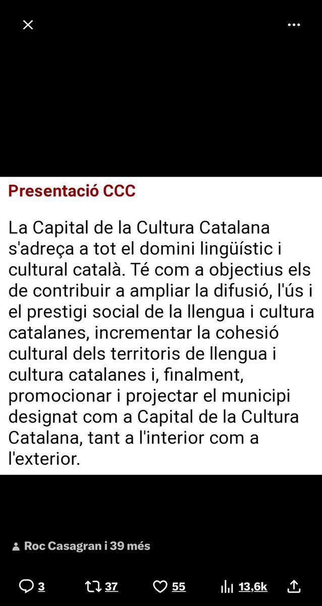 #SBDCultura24 per què sempre us deixeu la paraula CATALANA?! x.com/marcossul/stat…