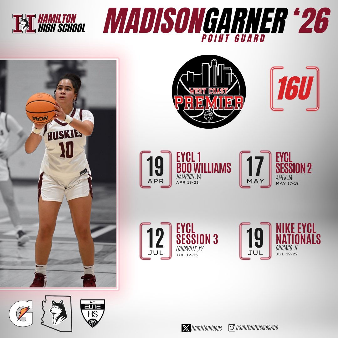 Catch ‘26 Madison Garner on her AAU Summer Circuit!