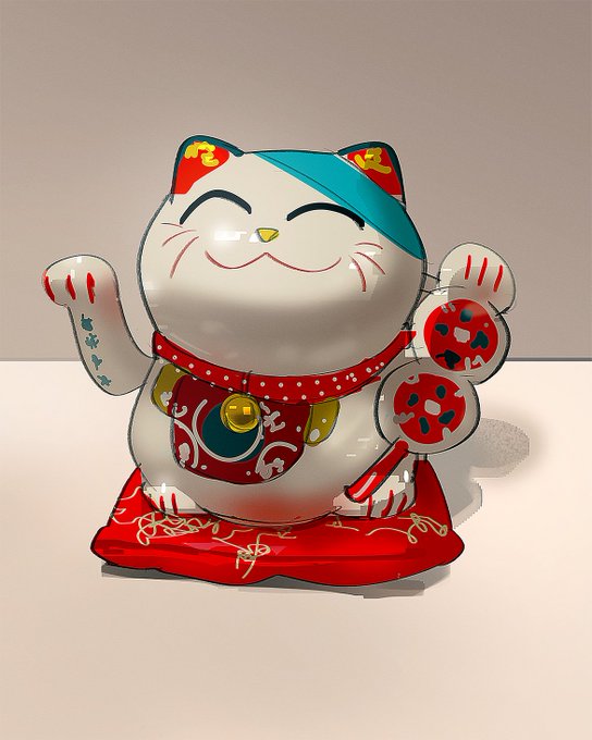 「maneki-neko」 illustration images(Latest｜RT&Fav:50)