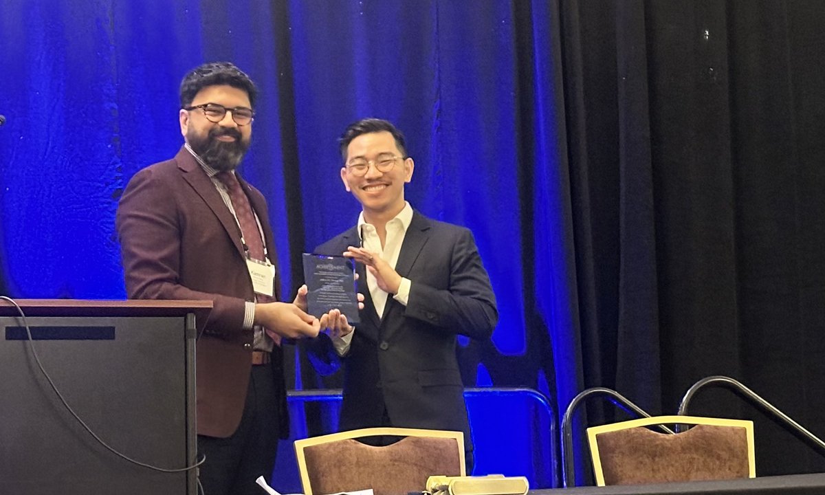Congratulations @CheungJJH for being awarded the #CGEA Brownie Anderson #Award! Very well-deserved ⭐️ #CGEA2024 #AAMCCGEA @TheCgea @KMirza