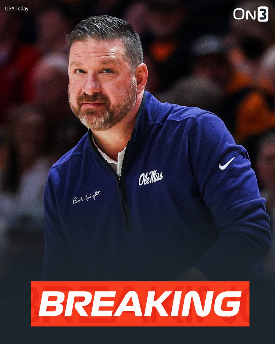 NEWS: Ole Miss head coach Chris Beard is staying in Oxford, per @GoodmanHoops🦈 Beard was reportedly Arkansas' top target for its coaching vacancy. on3.com/college/ole-mi…