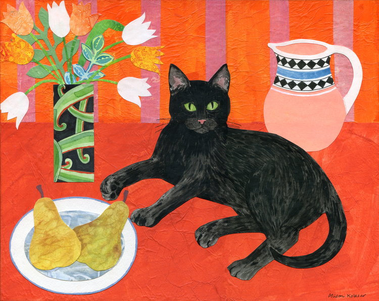 collage by Alison Kolesar
#CaturdayEve