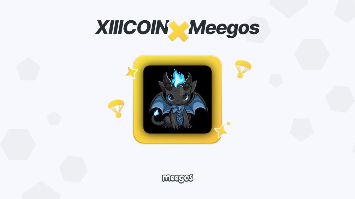 Meegos 🤝 @xiiicoin 0.5% of the $XIII supply has been reserved for Meegos holders. If you've linked your @injective wallet to Atlas3, you'll receive an airdrop on launch day. You can still buy a Meego and get included in this airdrop; snapshot in 2 hours. 📸