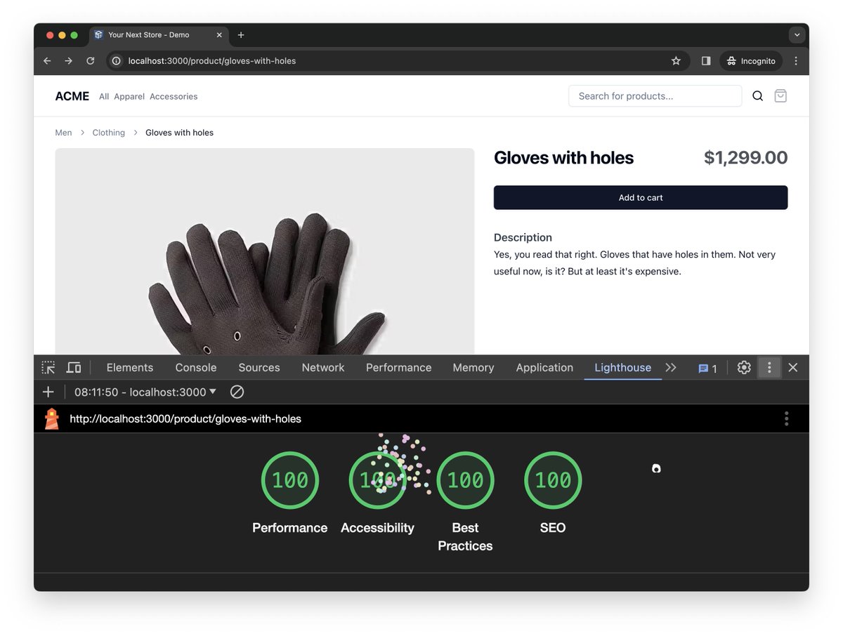 zaiste's tweet image. 💥 YNS (Your Next Store) 1.2.0 is out!

◾️more of @shadcn UI components 
◾️adds `/admin` to easily customise data in Stripe again thanks to @shadcn UI blocks
◾️@nextjs parallel + intercepting routes for the cart preview
◾️`useFormStatus` with @zodtypes for better DX during the…