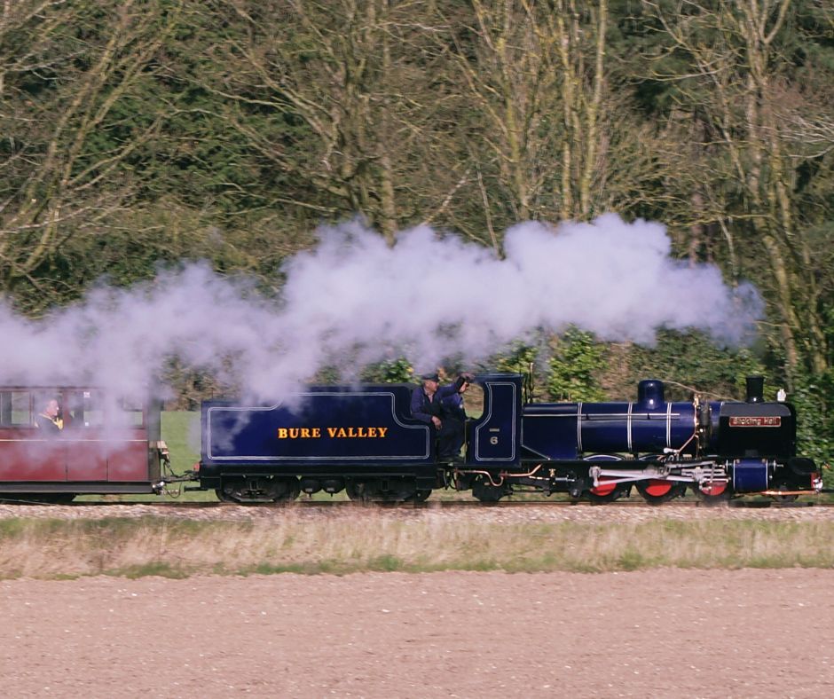 The weekend weather forecast is looking much better and our Easter Eggspress is still running with a fun stamp trail for the kids! bvrw.co.uk/events/easter-…