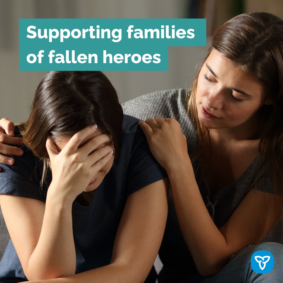 Helping families on their recovery journey. Our government is investing over $3M in free counselling, crisis support, and therapy services for the families of public safety professionals who have died in the line of duty or by suicide. Learn more: news.ontario.ca/en/release/100…