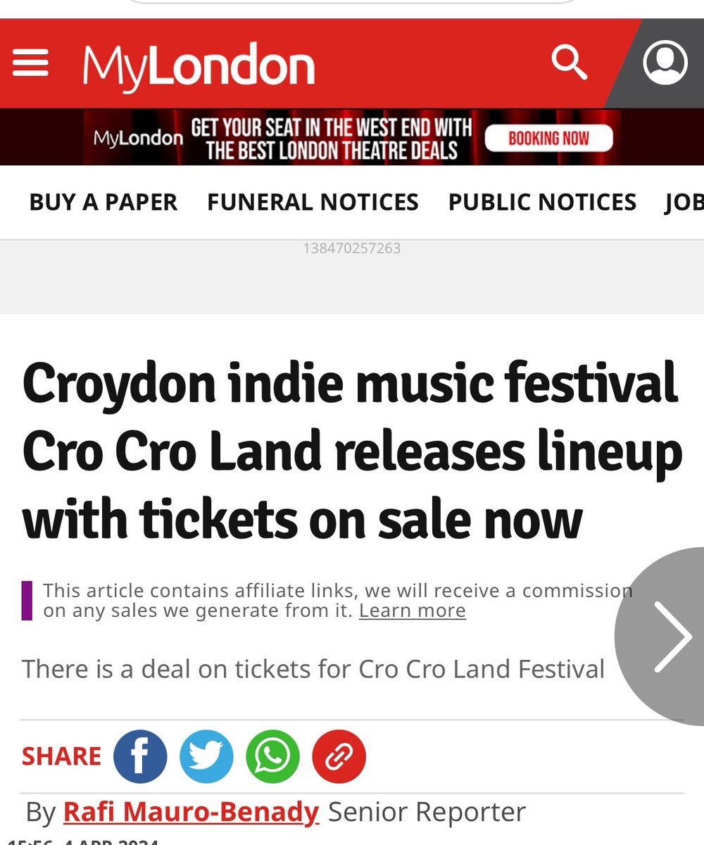 Just seen that our festival is featured on @myldn with images of @ThirdLungUK & Sulk mylondon.news/whats-on/music…