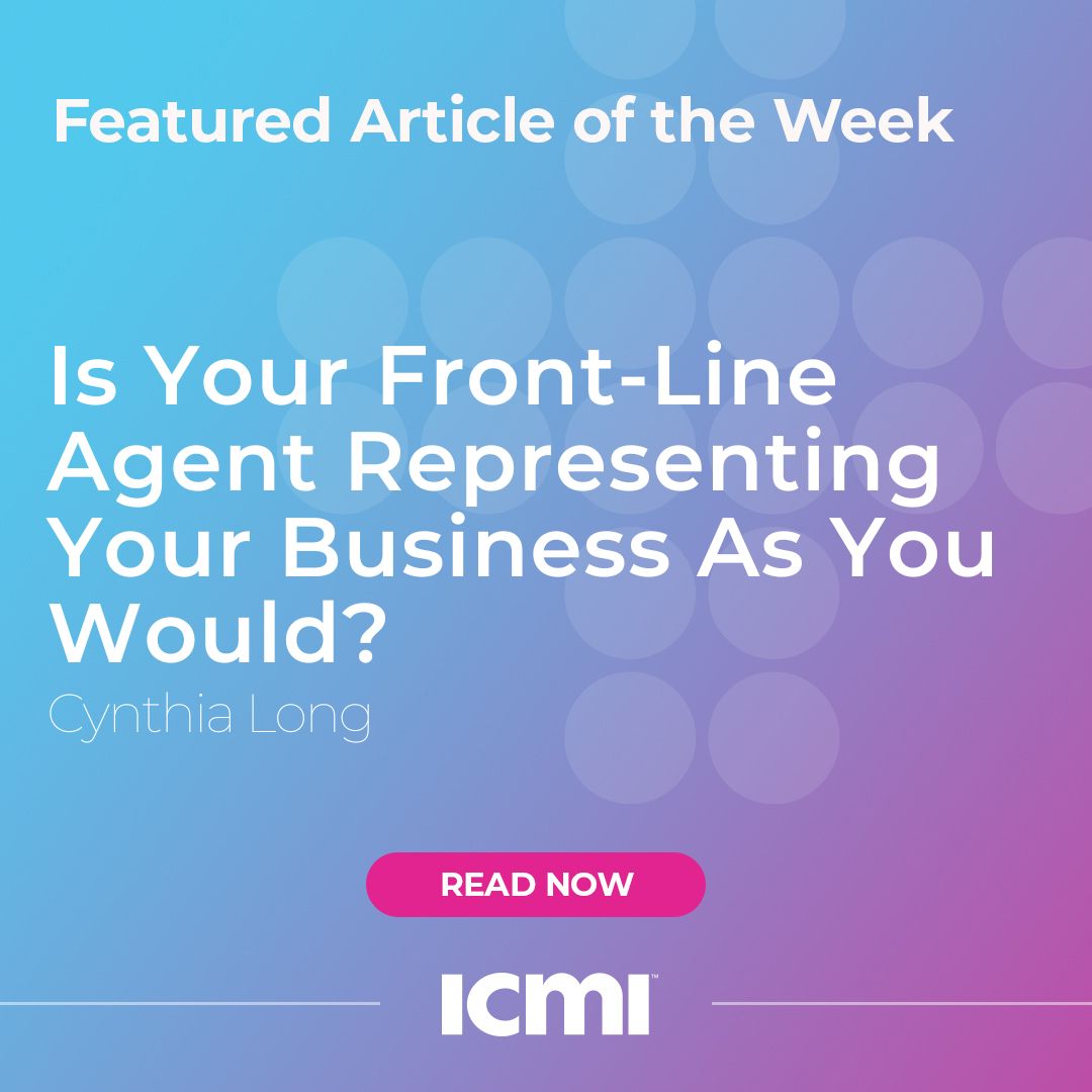 Front line agents in a contact center environment have a lot of tasks to perform. They must do so while representing your company. That means angry customers and extended hours taking a toll on agents. Read more from Cynthia Long: informatech.co/3PQ4HME