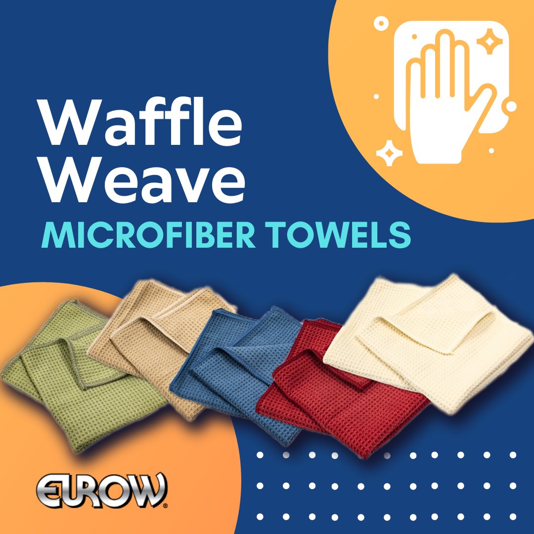 Unleash the cleaning power of waffle weave microfiber towels! 💫

📑Visit our blogpost to learn more about these towels: ow.ly/O7CP50R8Lxe

#waffleweave #microfibertowels #eurow #cleankitchen #cleandishes #cleantok #deatiling #waffletowel