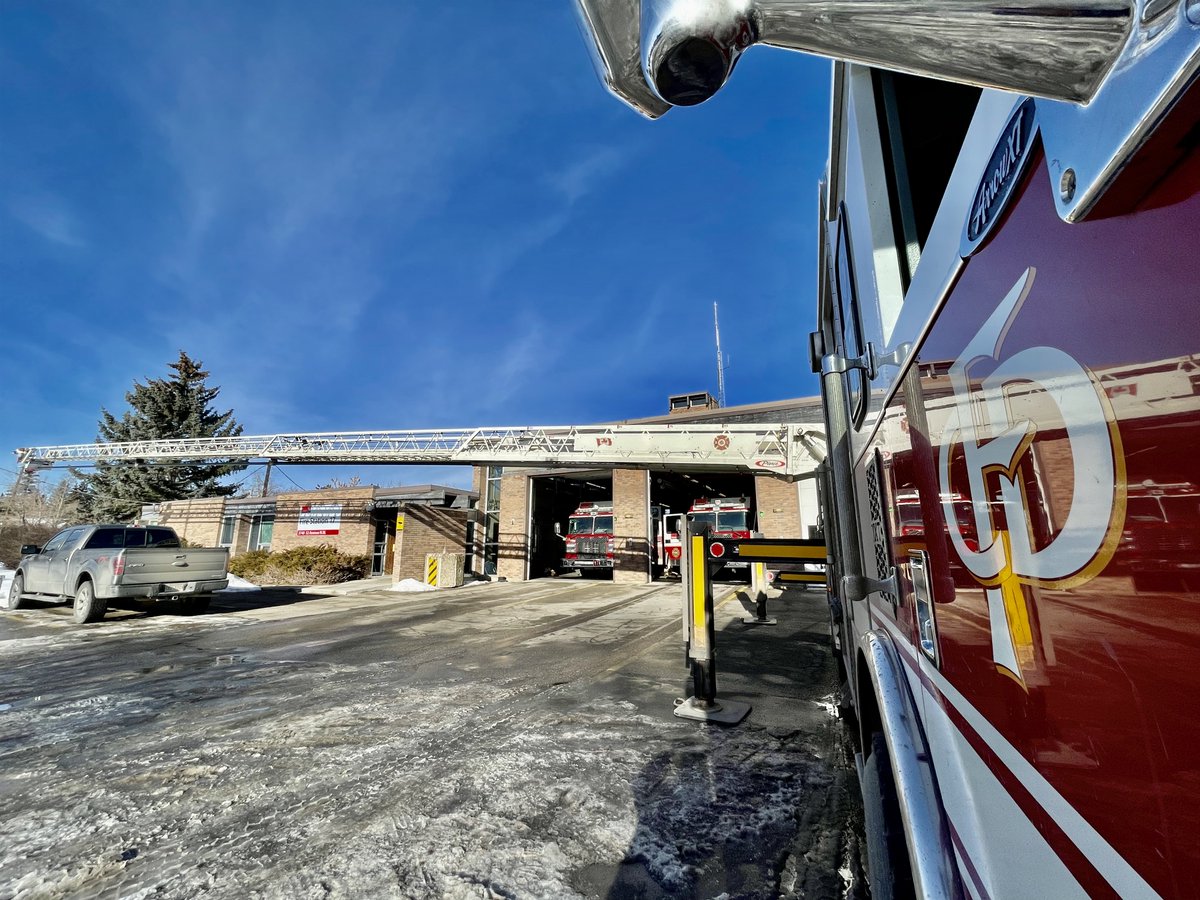 Aerial training for the crew at 17 Station.