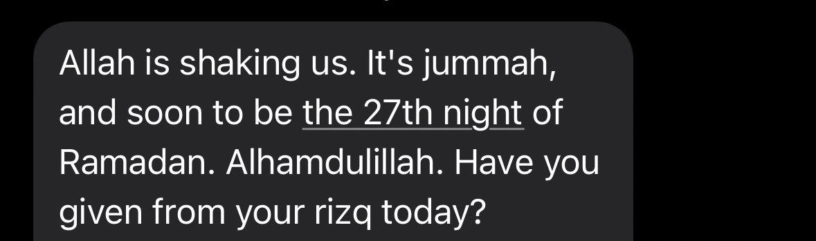 Ain’t no way Muslim orgs are already leveraging the earthquake in their fundraising texts I’m dying LOL