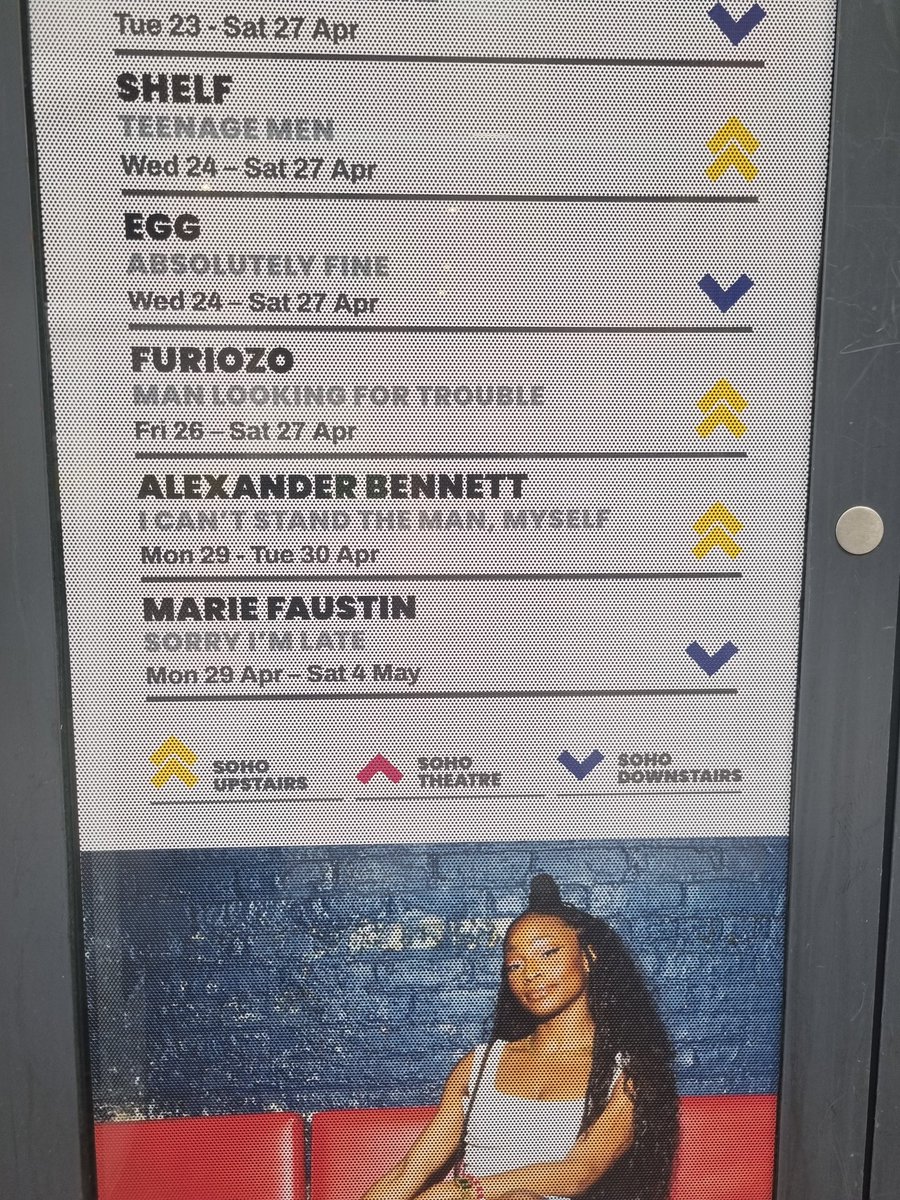 I'm on the board folks. Get your @sohotheatre tickets now. sohotheatre.com/events/alexand…