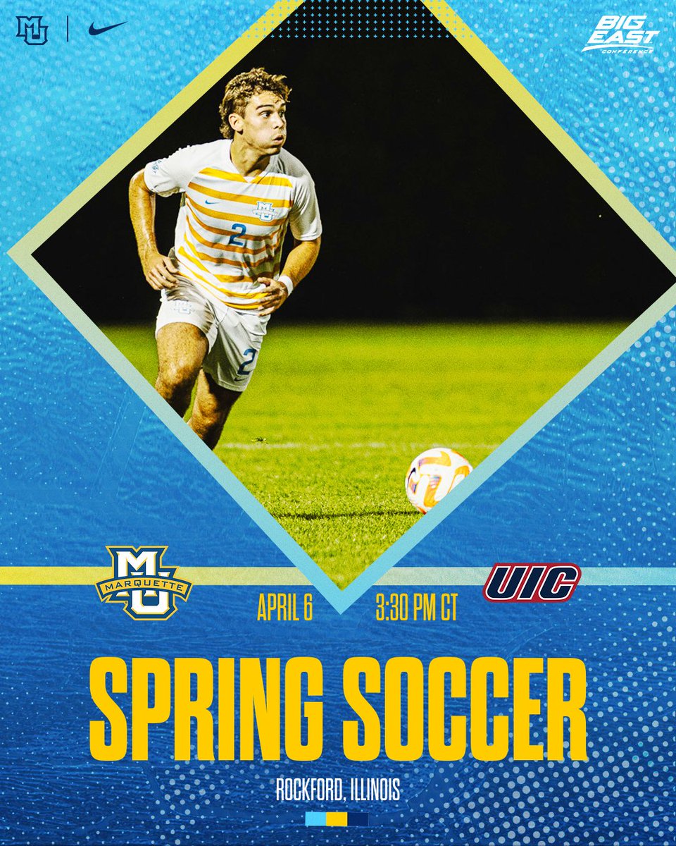 Heading to the Illinois for some Spring Soccer! #WeAreMarquette