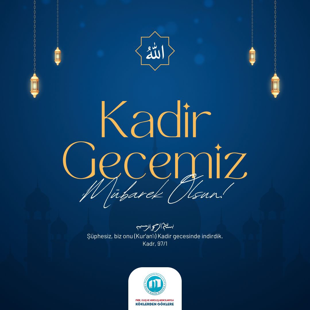 Kadir Gecemiz Mübarek Olsun 🌹