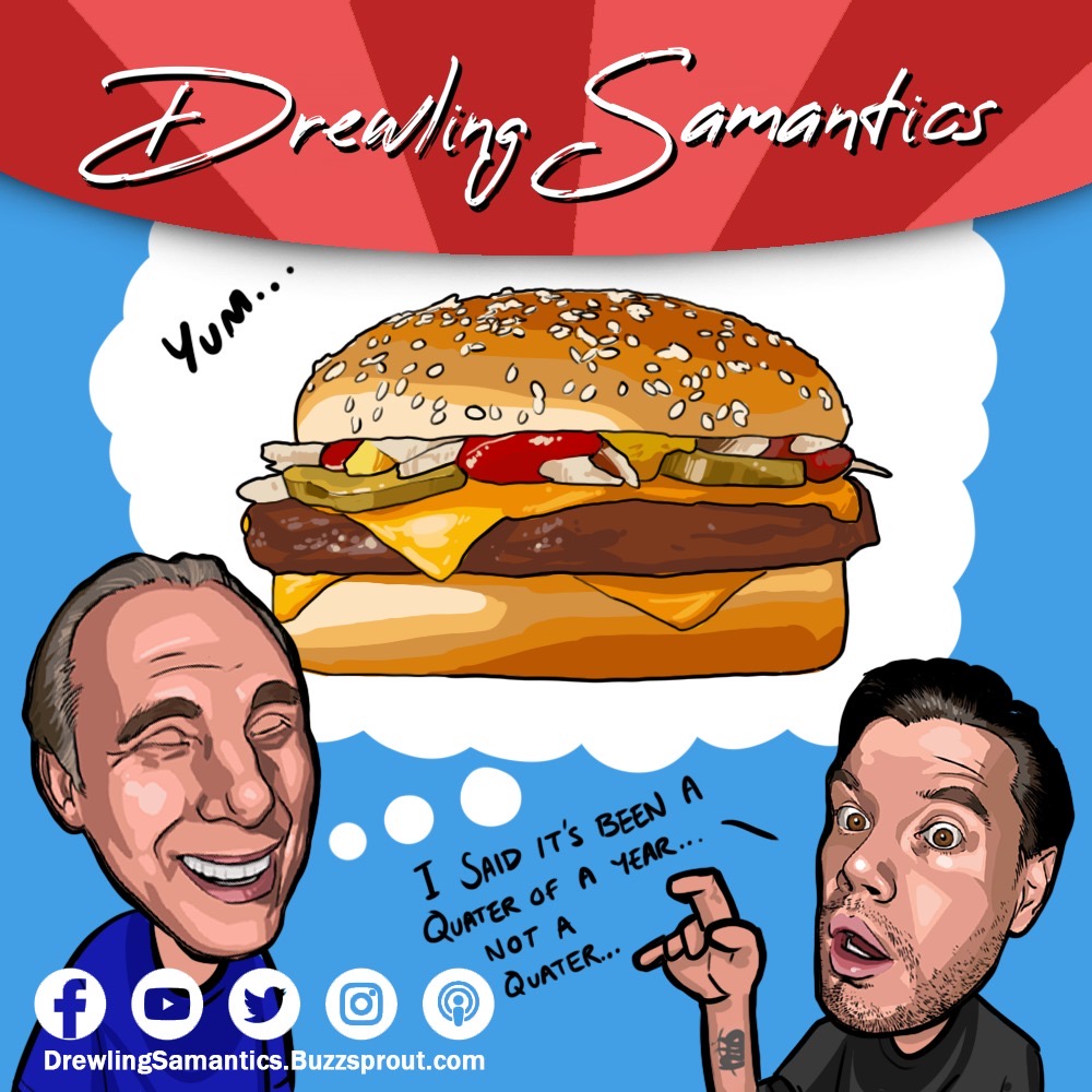 We’re into April and over a quarter of the way through 2024! That also means we’re rapidly approaching the end of Season Ten, but don’t fret, there’s one more episode this week, and the “Best Of” highlights shows to come after that – still plenty more Drewling Samantics content!