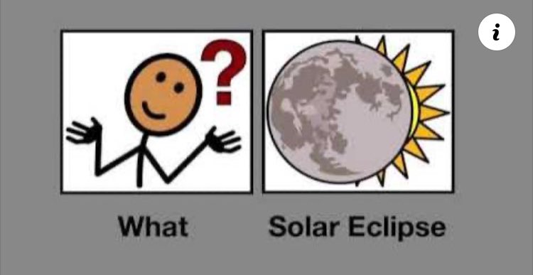 Solar Eclipse social story/song for autistic kids on YouTube ❤️

#SolarEclipse2024 #SolarEclipse 
#AutismAcceptanceMonth 
#AutismAwarenessMonth
#SocialStories #Autism 
#NonverbalAutism #ProfoundAutism 

youtu.be/j7fBIfLEXpQ?si…